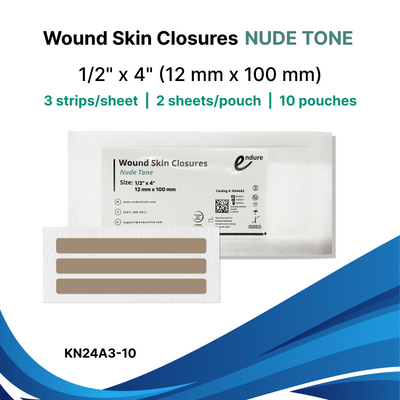 Wound Skin Closures, Reinforced