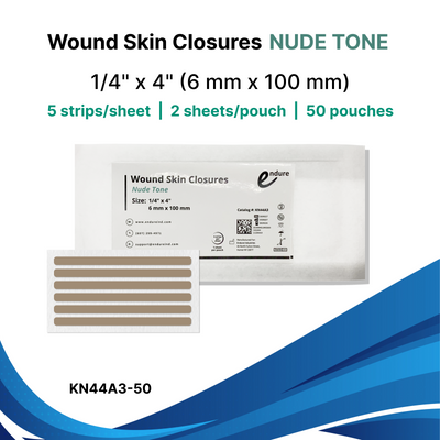 Wound Skin Closures, Reinforced