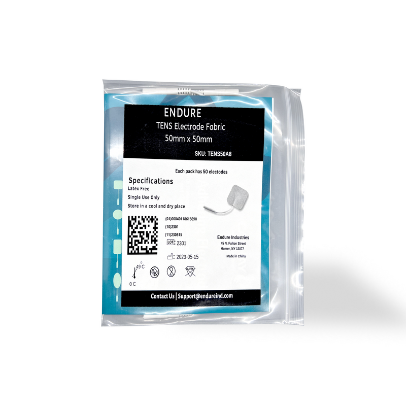 TENS Electrodes 2.0” x 2.0” Square, with Self-Adhesive Electrode Pads