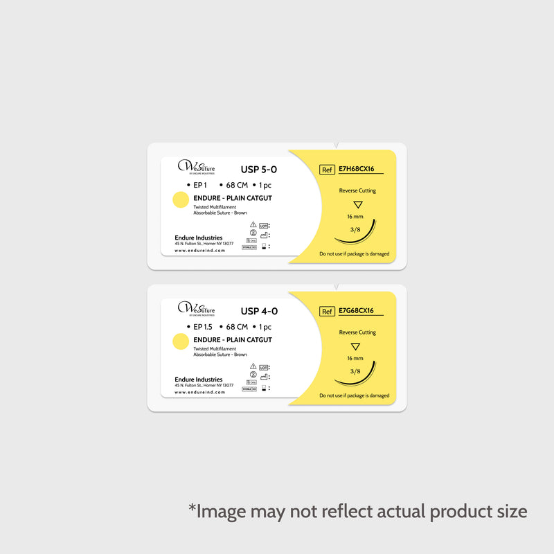 Plain CATGUT Surgical Sutures (12 per box)