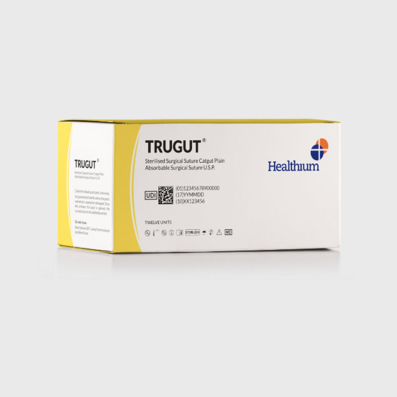 Plain CATGUT Surgical Sutures (12 per box)