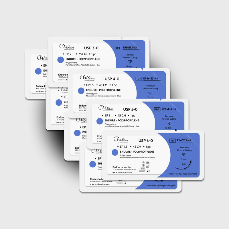 POLYPROPYLENE Surgical Sutures (12 per box)