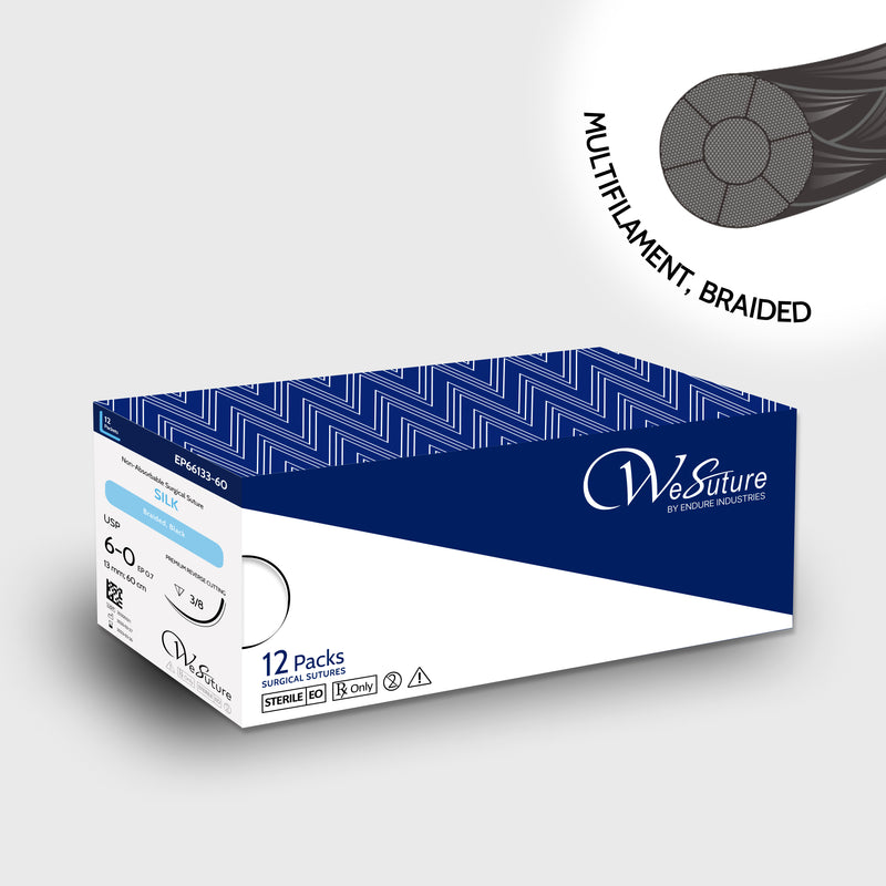 SILK Surgical Sutures (12 per box)