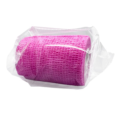 Non-Woven Cohesive Bandage Wrap, Self Adherent, (Color)