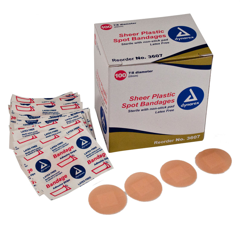 Dynarex Sheer Plastic Adhesive Bandages