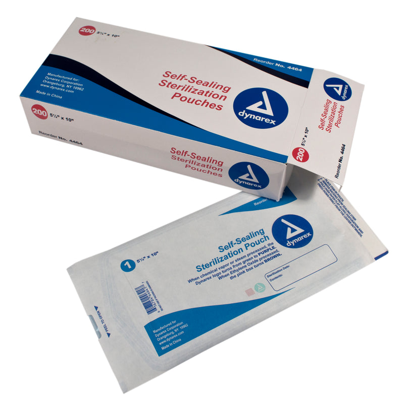 Dynarex Sterilization Pouches, (200 per Box)