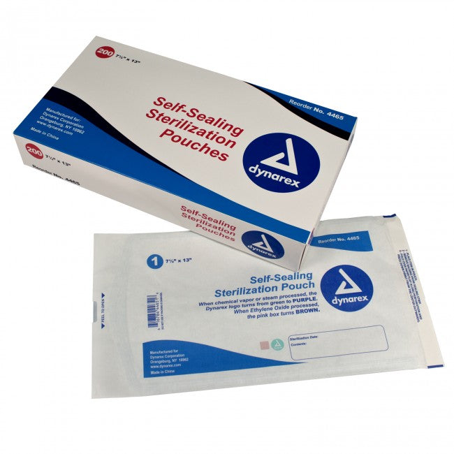 Dynarex Sterilization Pouches, (200 per Box)