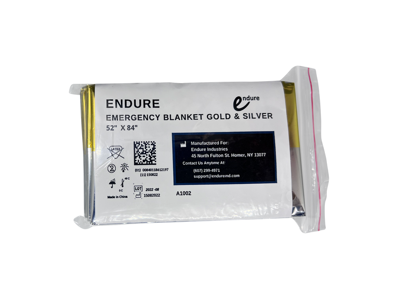 Endure Emergency Mylar Thermal Blankets