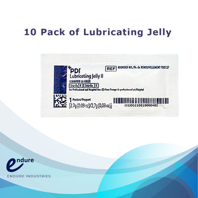 Nasopharyngeal Airway with Lubricating Jelly, Box of 10