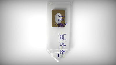 Pediatric Urine Collector, (Sterile - 100 per Box)