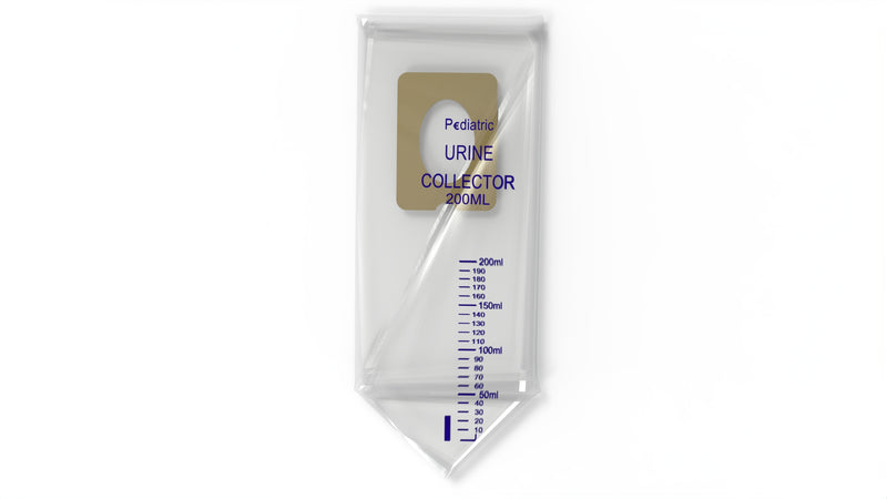 Pediatric Urine Collector, (Sterile - 100 per Box)
