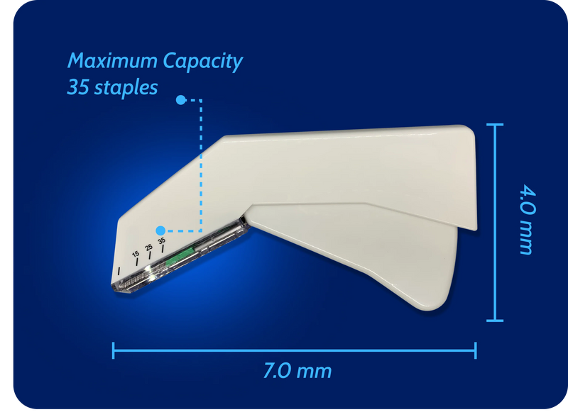 Surgical Skin Stapler (35 staples in each stapler)